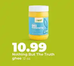 Hy-Vee Nothing But The Truth ghee offer