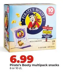 Hy-Vee Pirate's Booty multipack snacks offer