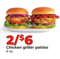 Hy-Vee Chicken griller patties offer