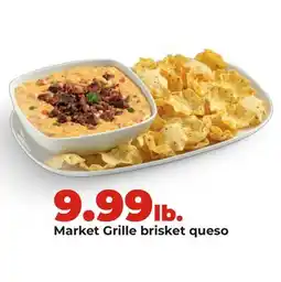 Hy-Vee Market Grille brisket queso offer