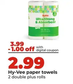 Hy-Vee Hy-Vee paper towels offer