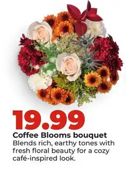Hy-Vee Coffee Blooms bouquet offer