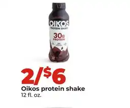 Hy-Vee Oikos protein shake offer