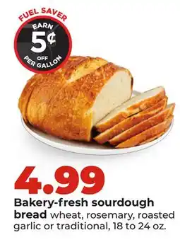 Hy-Vee Bakery-fresh sourdough bread offer