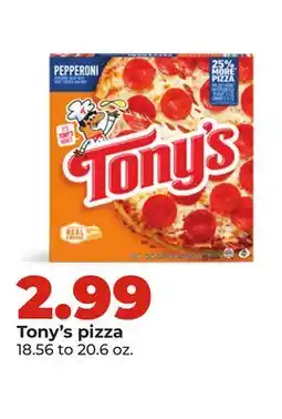 Hy-Vee Tony's pizza offer