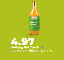 Hy-Vee Nothing But The Truth apple cider vinegar offer