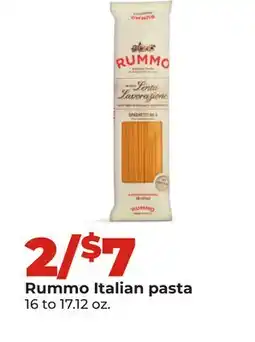 Hy-Vee Rummo Italian pasta offer