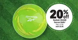 Meijer Reebok VR1500 Soccer Balls offer