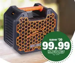 Meijer Altec Toughboxx Rugged Wireless Party Speaker offer