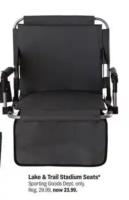 Meijer Lake & Trail Stadium Seats offer