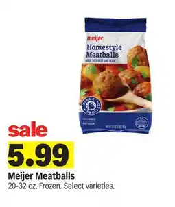 Meijer Meijer Meatballs offer