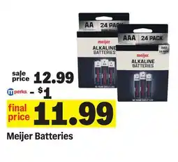 Meijer Meijer Batteries offer