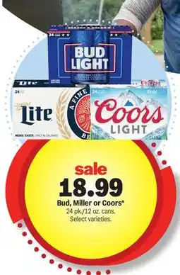 Meijer Bud, Miller or Coors offer