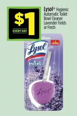 Dollar General Lysol Hygienic Automatic Toilet Bowl Cleaner offer