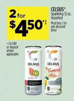 Dollar General CELSIUS Sparkling 12 oz. Assorted offer