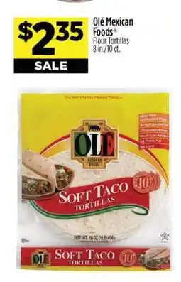Dollar General Olé Mexican Foods Flour Tortillas offer