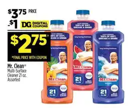Dollar General Mr. Clean Multi-Surface Cleaner 21 oz. Assorted offer