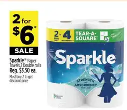 Dollar General Sparkle Paper Towels offer
