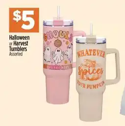 Dollar General Halloween or Harvest Tumblers offer