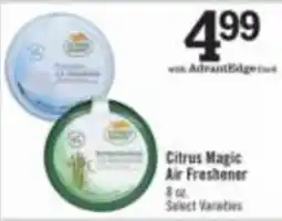 Price Chopper Lemon Citrus Magic Air Freshener offer