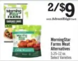 Price Chopper Morningstar Farms Meat Alternatives offer