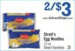 Price Chopper Streit's Egg Noodles offer