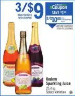 Price Chopper Kodem Sparkling Juice offer