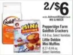 Price Chopper Pepperidge Farm Goldfish Crackers Little Debbie Mini Muffins offer