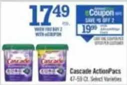 Price Chopper Cascade ActionPacs offer