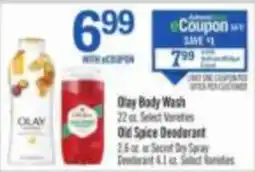 Price Chopper Olay Body Wash offer
