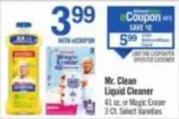 Price Chopper Mr. Clean Liquid Cleaner offer