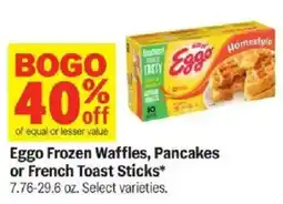 Meijer Eggo frozen waffles offer