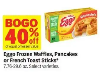 Eggo frozen waffles