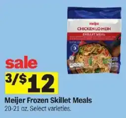 Meijer Meijer Frozen Skillet Meals offer