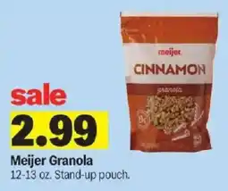 Meijer Meijer Granola offer