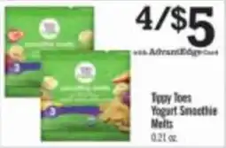 Price Chopper Tippy Toes Yogurt Smoothie Melts offer