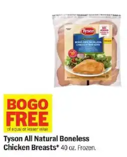 Meijer Tyson All Natural Boneless Chicken Breasts offer