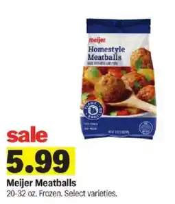 Meijer Meijer Meatballs offer