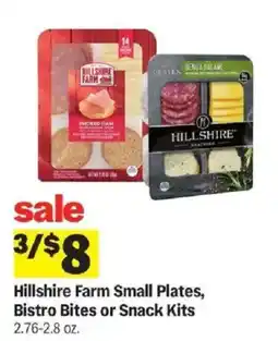 Meijer Hillshire Farm Small Plates, Bistro Bites or Snack Kits offer