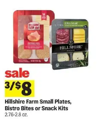 Hillshire Farm Small Plates, Bistro Bites or Snack Kits
