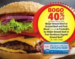 Meijer Meijer Ground Beef offer