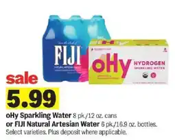 Meijer oHy Sparkling Water offer