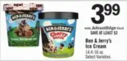Price Chopper Ben & Jerry's Ice Cream offer