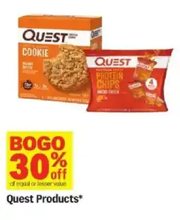 Meijer Quest Products offer