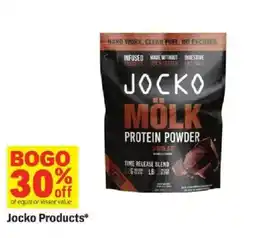 Meijer Jocko Products Jocko Molk Protein Powder offer