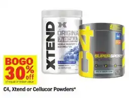 Meijer C4, Xtend or Cellucor Powders offer