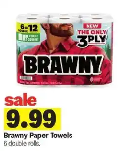 Meijer Brawny paper towels offer