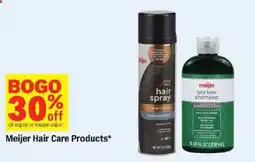 Meijer Meijer Hair Care Products offer