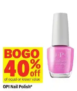 Meijer Opi Nail Polish offer