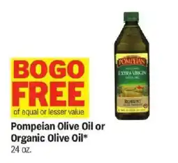 Meijer Pompeian Olive Oil or Organic Olive Oil offer